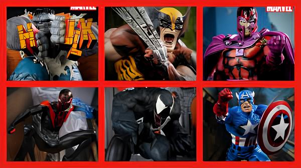 Actionfiguren Kotobukiya Diamond Select NECA Action-Figur STAR WARS MARVEL X-MEN Batman Toys Merchandise Shop